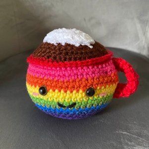 SALE ! 2 for $ 10’Handmade crochet mug